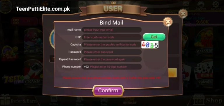 Steps To Register Your Account in Teen Patti Elite