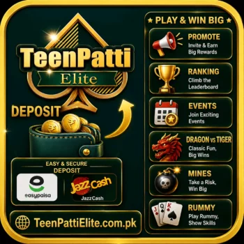 How to Deposit Money in Teen Patti Elite