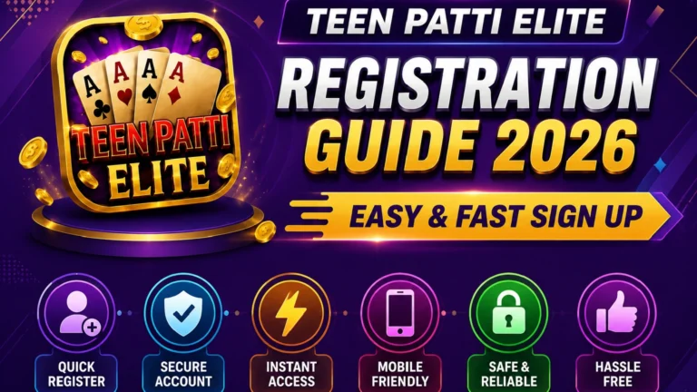 Teen Patti Elite Registration Guide