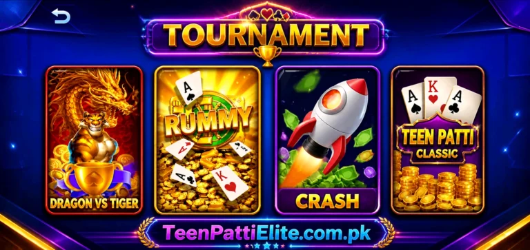 Teen Patti Elite Tournament Types